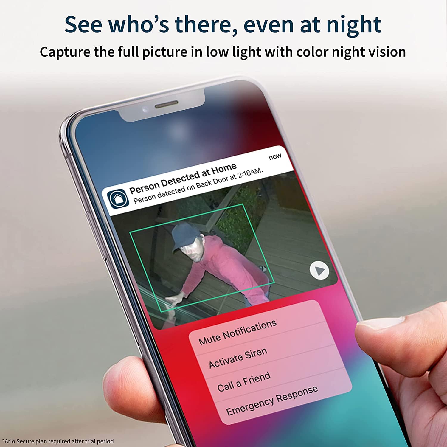 Arlo Pro 4 Series 2K HDR Spotlight Security & Surveillance Camera, 4-Pack - Certified Refurbished - Image 9