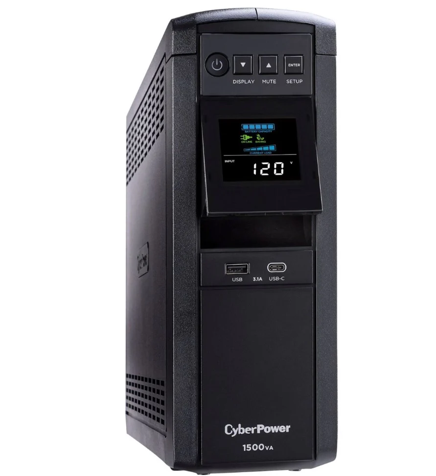 CyberPower Gaming 1500VA Sine Wave LCD UPS - Certified Refurbished - Image 3