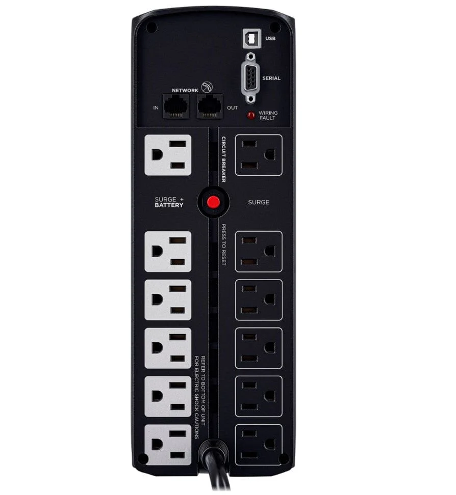 CyberPower Gaming 1500VA Sine Wave LCD UPS - Certified Refurbished - Image 4