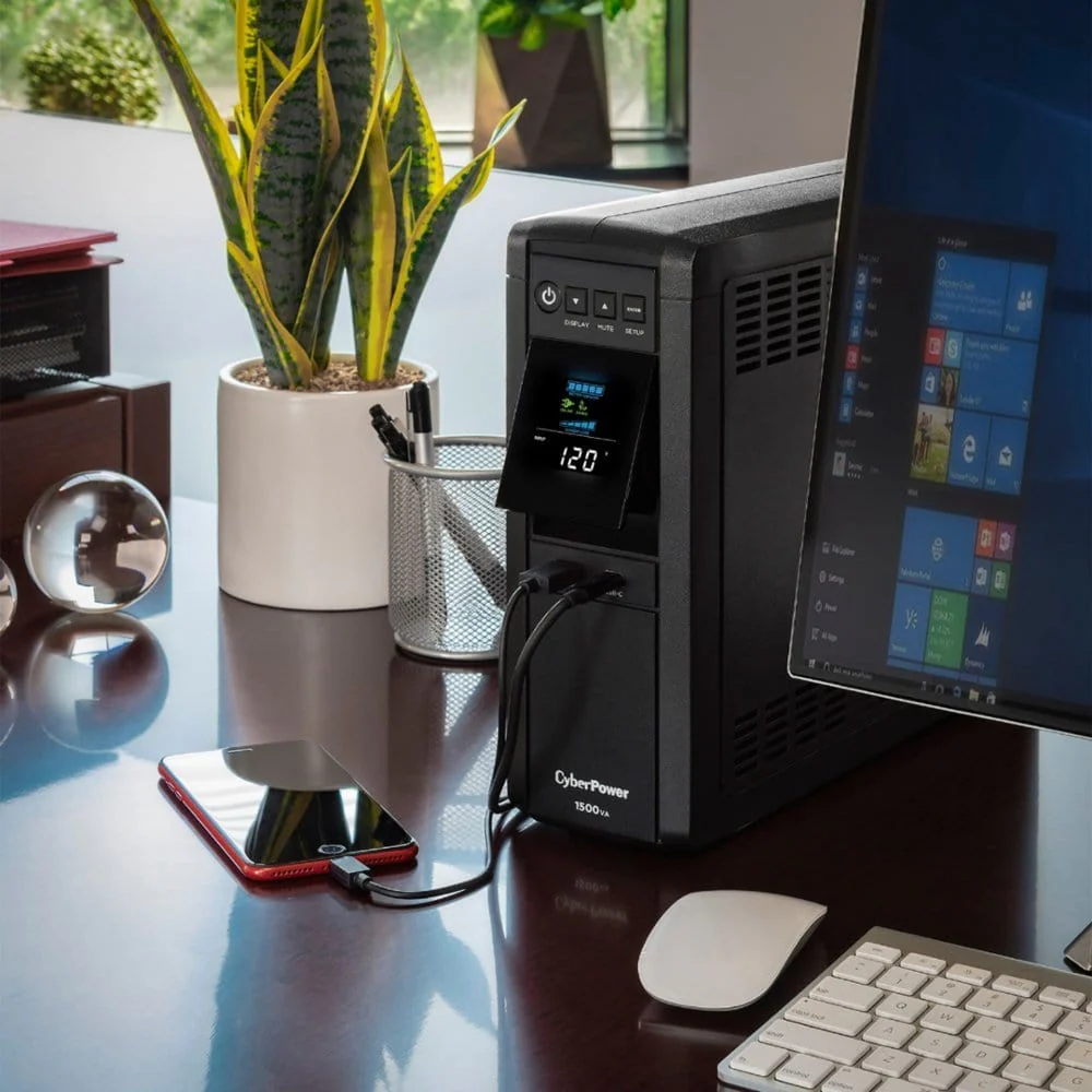 CyberPower Gaming 1500VA Sine Wave LCD UPS - Certified Refurbished - Image 8