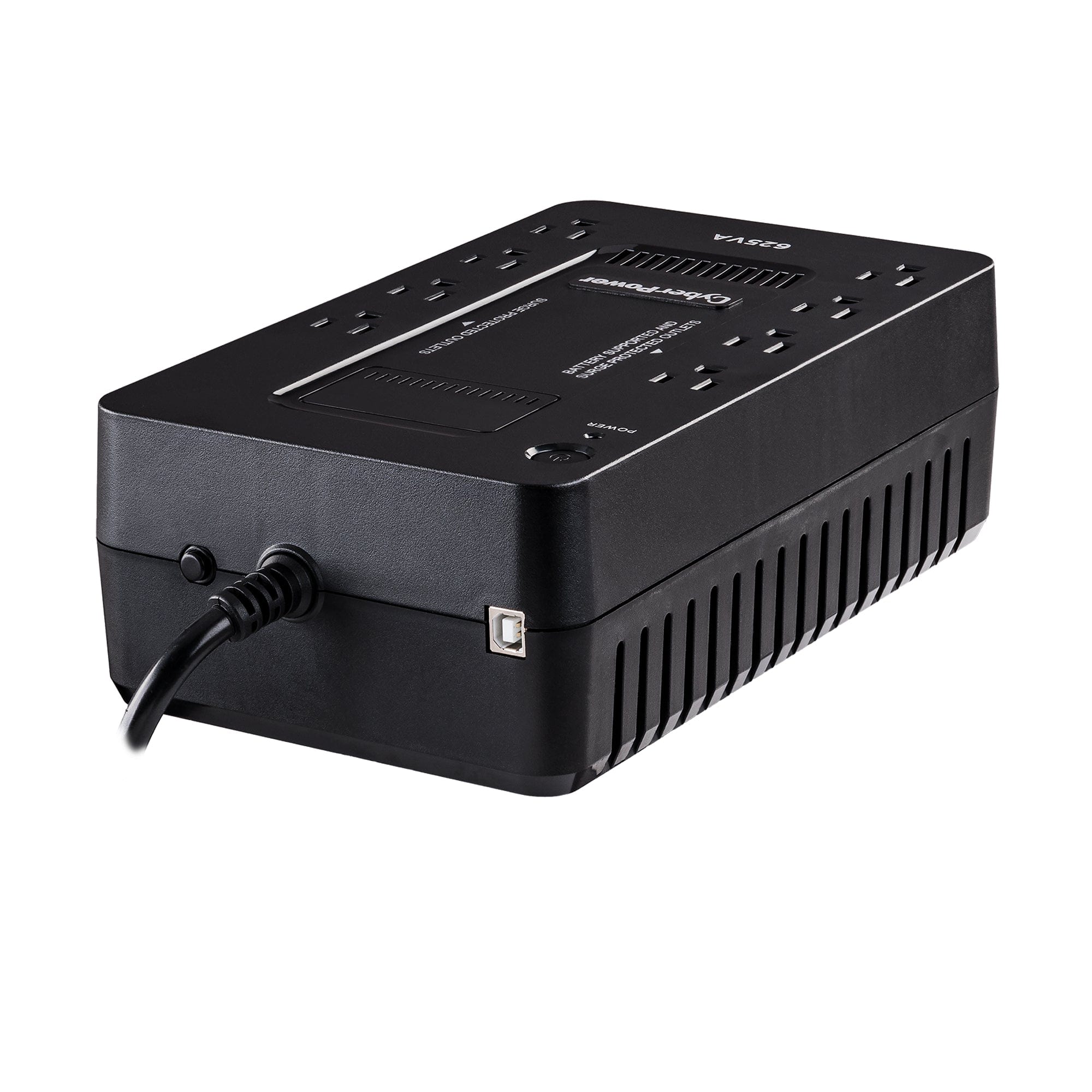 CyberPower XC625 625VA/375W 8-Outlet UPS, New Battery - Certified Refurbished - Image 7