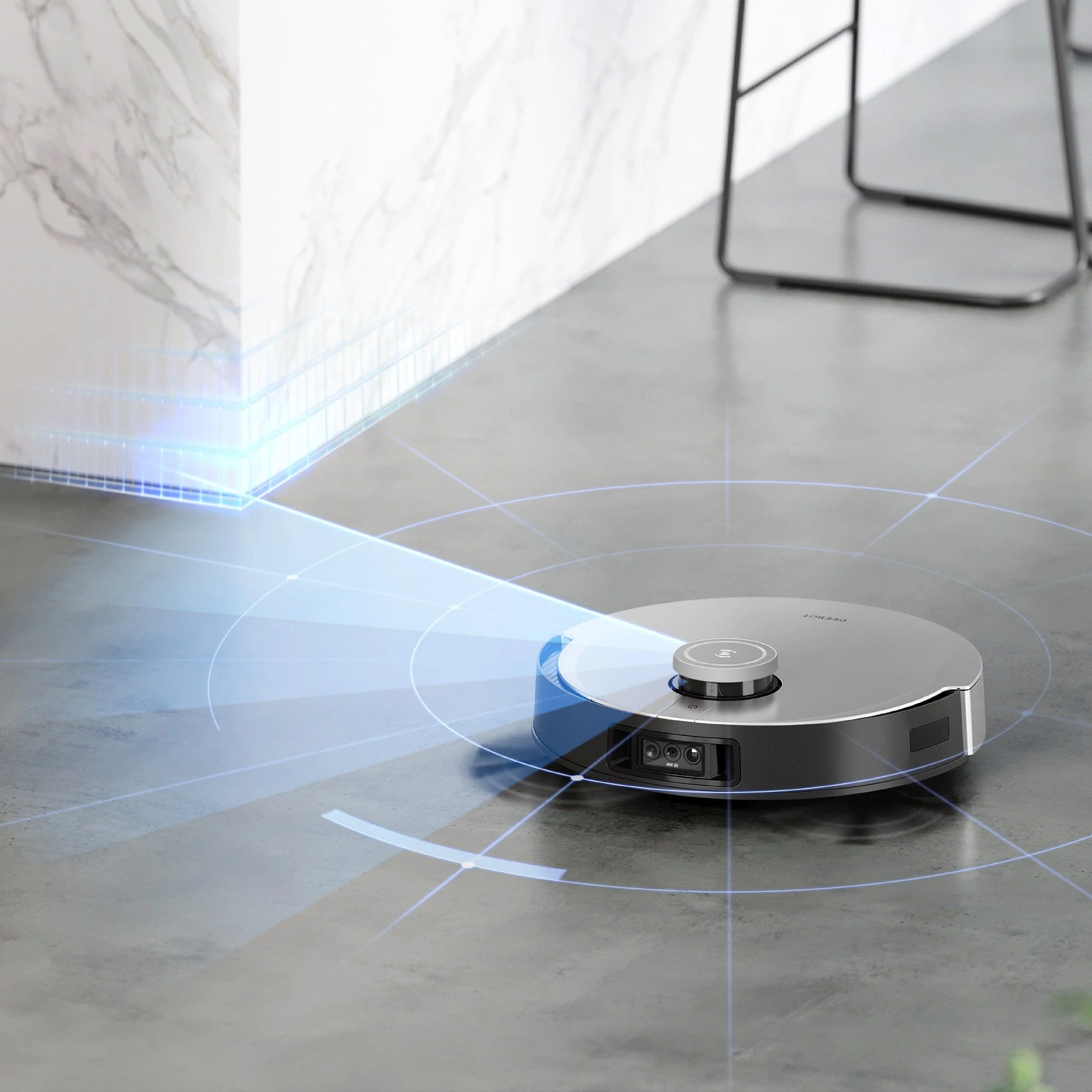 Ecovacs DEEBOT X1 PLUS Robotic Vacuum Cleaner, Auto Empty, TrueMapping 2.0, AI Voice Assist - Certified Refurbished - Image 10