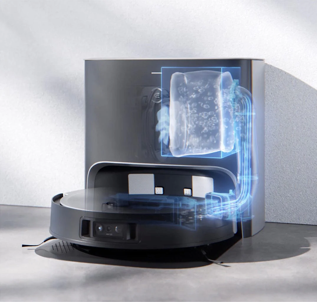 Ecovacs DEEBOT X1 PLUS Robotic Vacuum Cleaner, Auto Empty, TrueMapping 2.0, AI Voice Assist - Certified Refurbished - Image 11