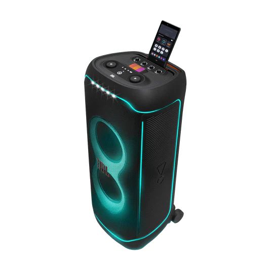 JBL PartyBox Ultimate Wireless Speaker, 1100 Watts, Light Show, IPx4 Splashproof, Dual Mic & Guitar Inputs, Portable Handle & Wheels - Certified Refurbished - Image 11