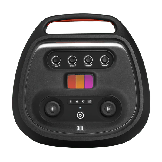 JBL PartyBox Ultimate Wireless Speaker, 1100 Watts, Light Show, IPx4 Splashproof, Dual Mic & Guitar Inputs, Portable Handle & Wheels - Certified Refurbished - Image 6