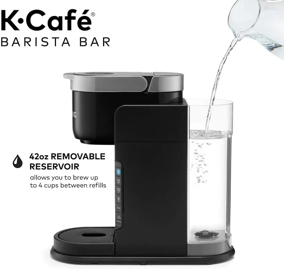 Keurig K-Café Barista Bar Single Serve Coffee Maker with Cold Brew, Black - Certified Refurbished - Image 7
