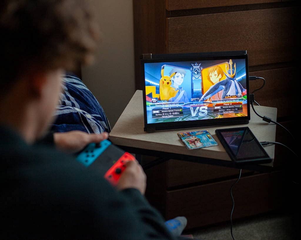 Mobile Pixels Duex Lite 12.5" Portable Monitor Full HD 1080P IPS Screen, USBC Ultra Portable Laptop Dual Monitor, Plug and Play, Any Laptops Compatible, Grey - Certified Refurbished - Image 7