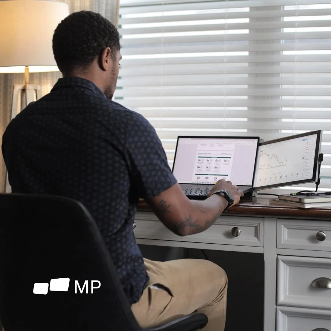 Mobile Pixels Duex Lite 12.5" Portable Monitor Full HD 1080P IPS Screen, USBC Ultra Portable Laptop Dual Monitor, Plug and Play, Any Laptops Compatible, Grey - Certified Refurbished - Image 9