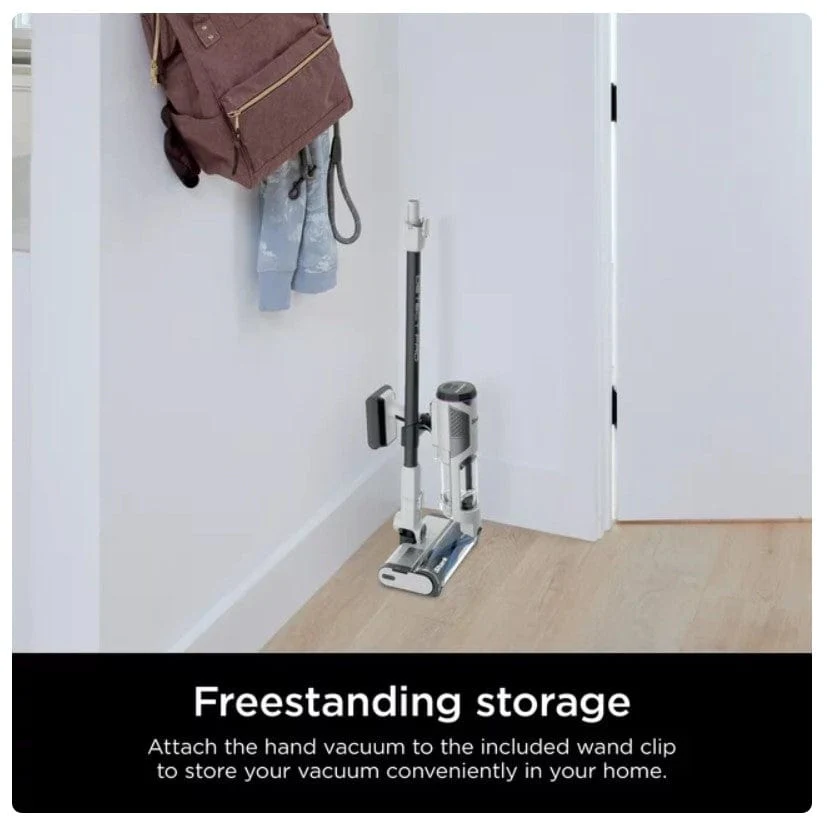 Shark Detect Pro Cordless Stick Vacuum with PowerFins Brushroll, Stick/Handheld (2-in-1), Ash Purple/Grey - Certified Refurbished - Image 11