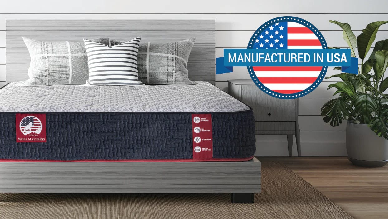 Wolf Mattress TwinXL 11-Inch Luna Memory Foam Hybrid Mattress, Plush Comfort, Medium Firm, Cool Touch, Anti-Microbial w/ Pocketed Coil System - Image 12